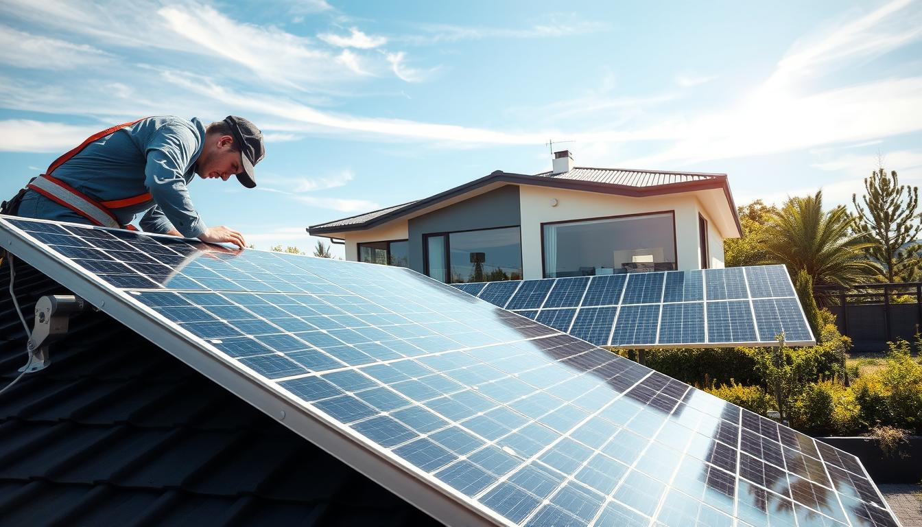Panneau solaire autoconsommation : installation professionnelle et aides en 2026
