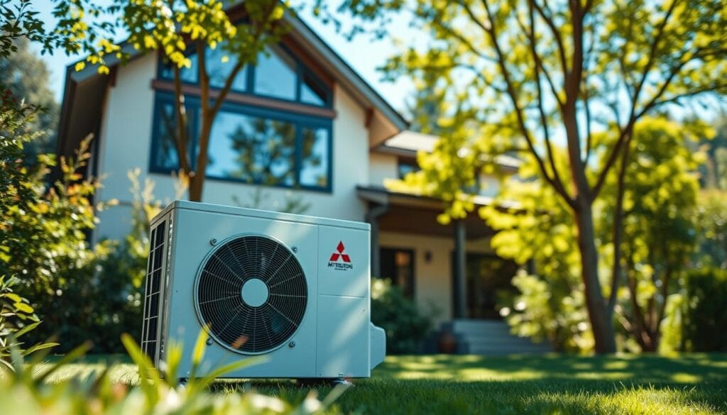 pompe chaleur air air mitsubishi